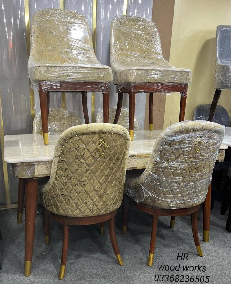 6 seatar dining table set 9