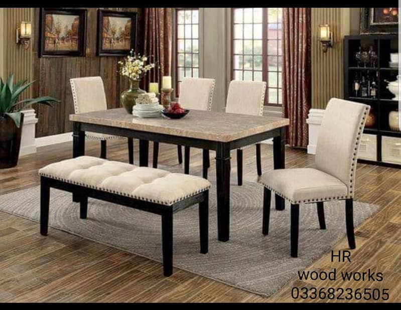 6 seatar dining table set 10