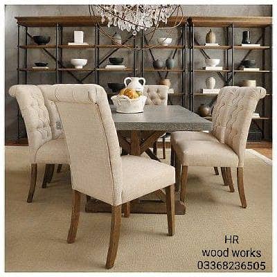 6 seatar dining table set 11