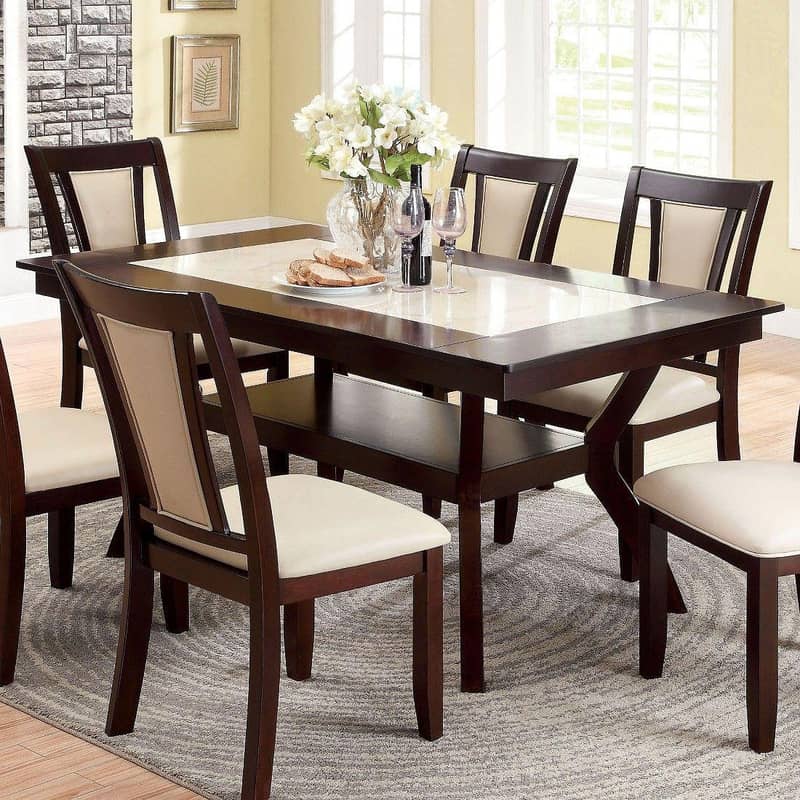 6 seatar dining table set 14