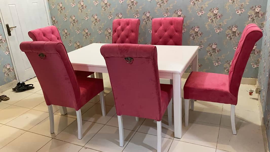 6 seatar dining table set 15