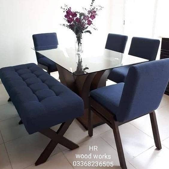 6 seatar dining table set 17