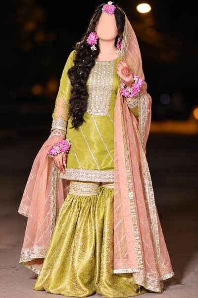 mehndi dress for sale