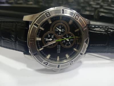 Guess watch Analog Quartz chronograph watch for men
