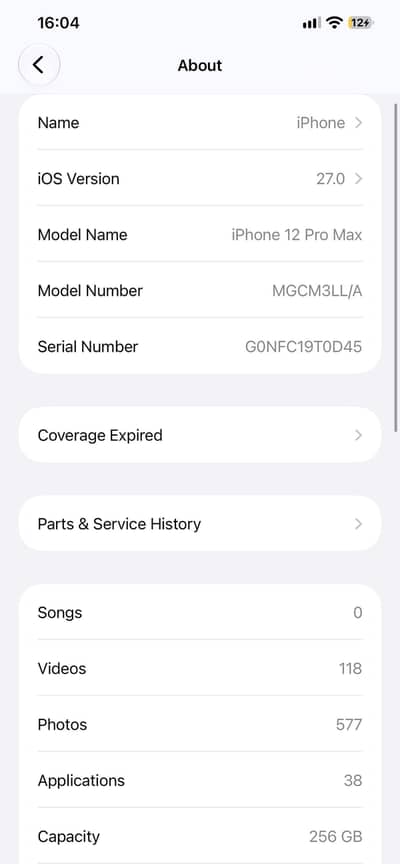 Apple iPhone 12 Pro Max