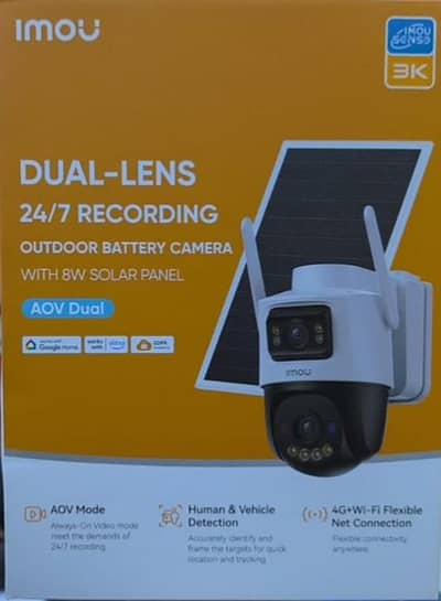 IMOU DUEL 4G SIM CAMERA /PTA APPROVED