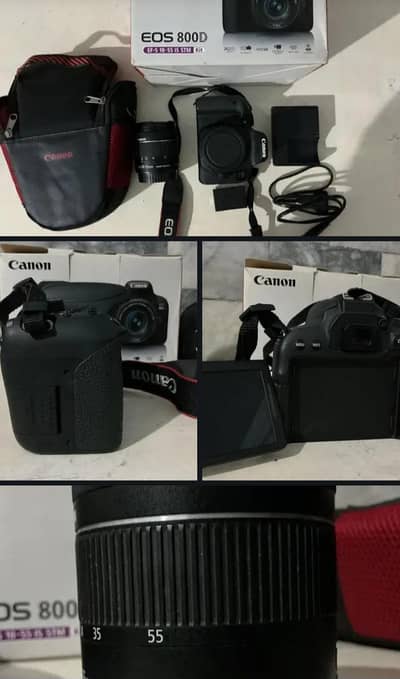 canon 800D camra