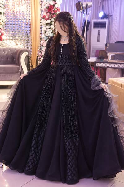 fairy tale maxi in black