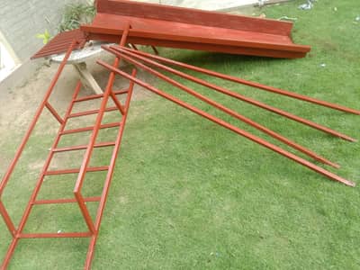 kids iron slide