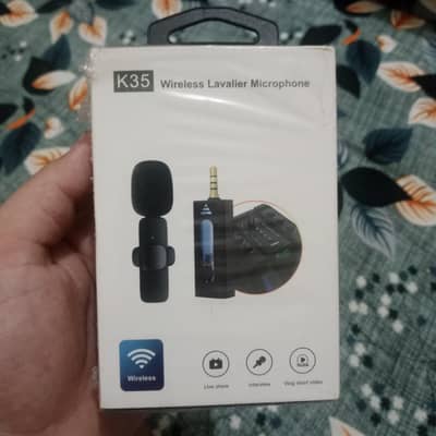 موبائل Lavalier Mic  | Dual Mic بالکل New