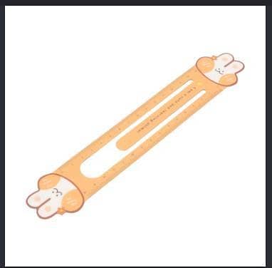 Straight Ruler Drawing Scale Ruler High Accuracy ABS Pink 1 Pcs Cute Bunny Design R5714