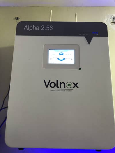 Volnex 2.56kwh Alpha lithium battery (lifepo4) Almost brand new