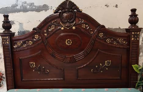 king size bed dressing 2 sides tables tally main bna ha (0310-8045201)