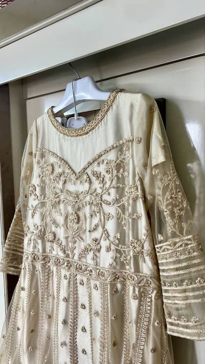 Urgent Sale Beautiful Embroidered Pakistani Maxi/Anarkali – Party Wear