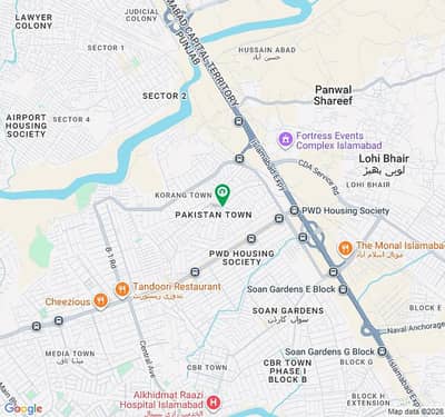 Boulevard Residential Plot For Sale In Pakistan Town - Phase 1