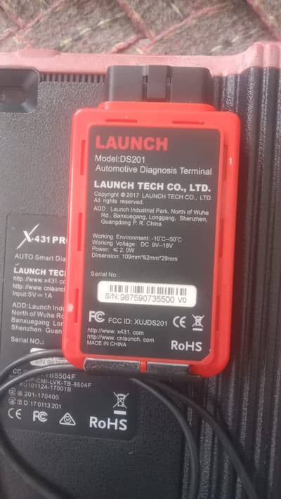 LAUNCH X-431PROV3.0+DS201 Automotive Diagnostic Scanner Complete Set