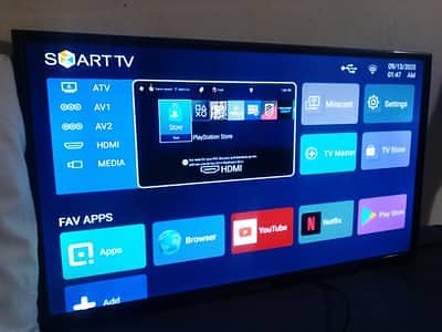 43" Smart led 44 inch led 42 inch Smart tv 43" Q led tv Google Tv Voi