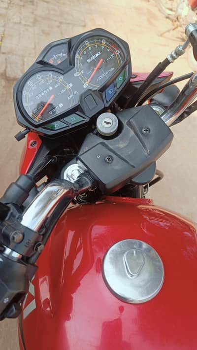 GR 150 Suzuki Red color July 2025 Model