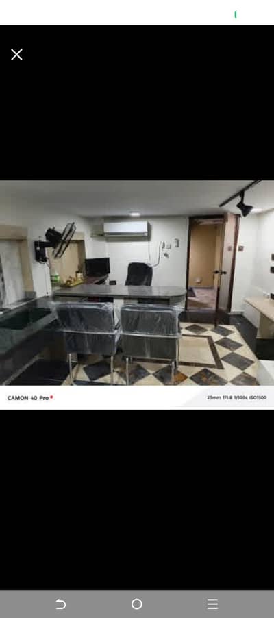furnished small office for rent main road facing. . !