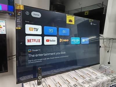 43" Smart led 44 inch led 42 inch Smart tv 43" Q led tv Google Tv Voic