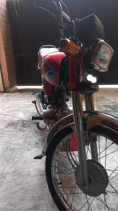 Low mileage honda CD 70 2026 model in mint condition