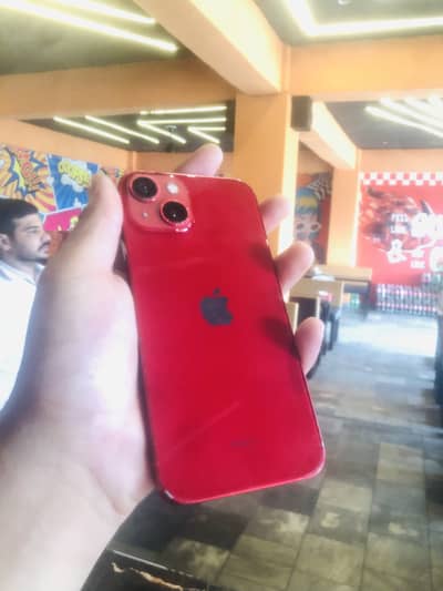 Apple iPhone 13 128 water pack 10/8.5 Health 73% Premium colour Red Jv