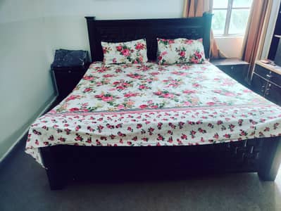 urgent sale wooden bed