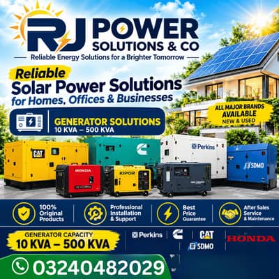Generator 10kva, 30kva 50kva 80kva 100kva 120kva 150kva 180kva 200kva