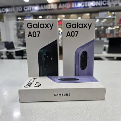 Samsung A07 4 64 box pack