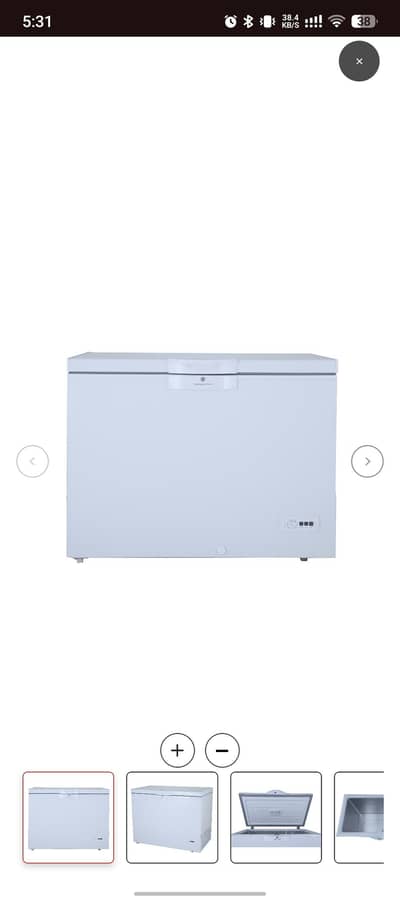 Dawlance deep freezer - inverter - 10 years official warranty