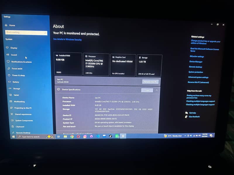 Dell Latitude E6530 4