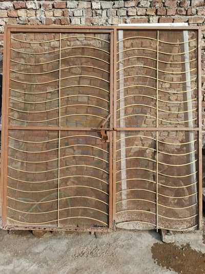 steel Grill designs Iron Safety Grill Gate