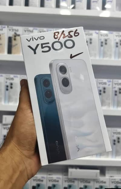Vivo y500 5G 8GB 256 GB official PTA box pack