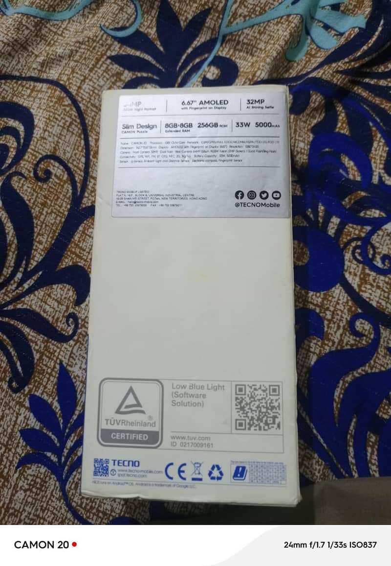 Tecno CAMON 20 3