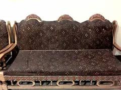 1,2,3 seater sofa set pure Tali ki lakri