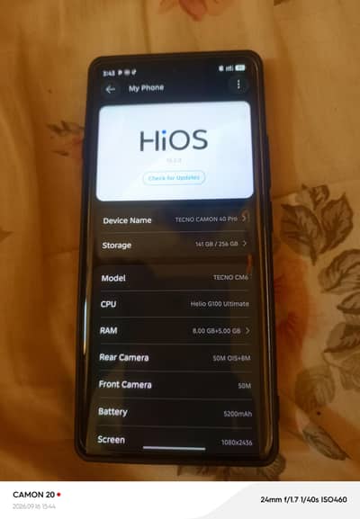 Tecno CAMON 40 Pro