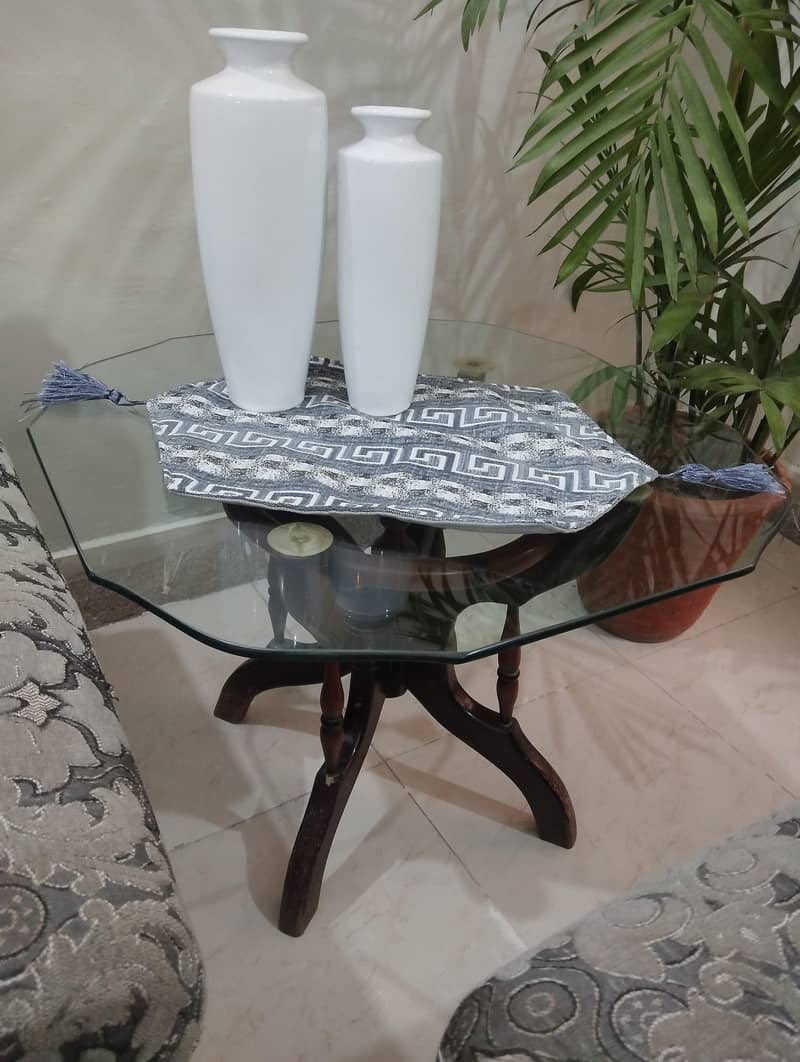 Single Sofa's with Table set 4