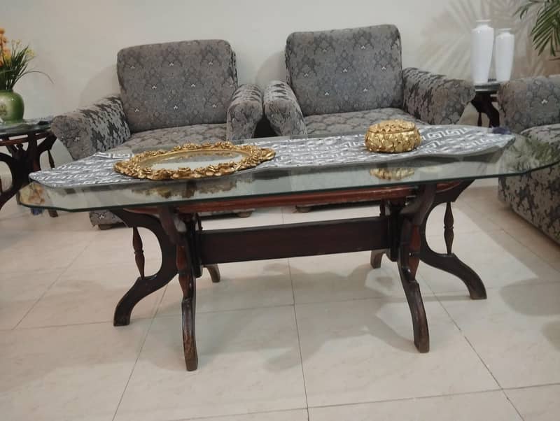 Single Sofa's with Table set 6