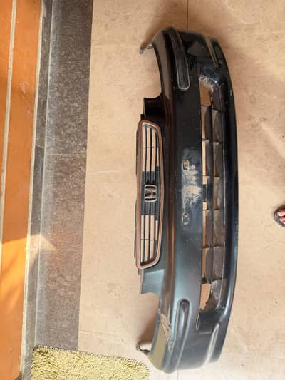 Honda Civic 1996-1998 Bumper with Original Grill