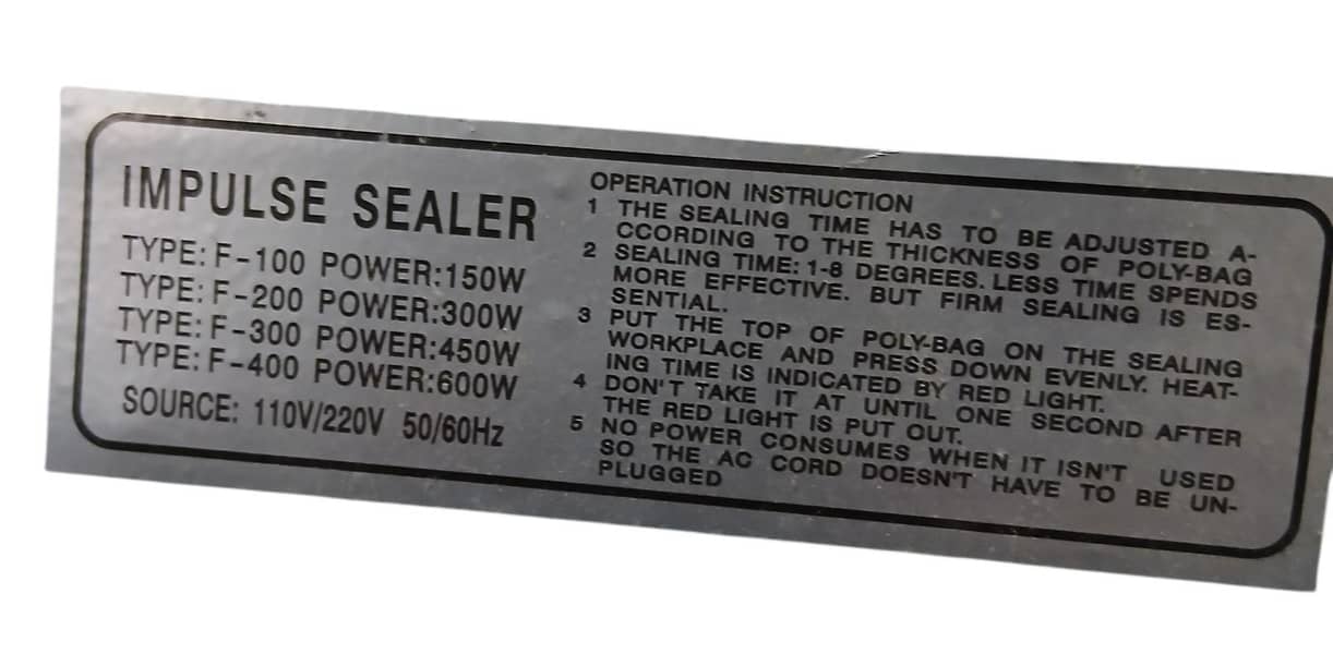 impulse sealer 3