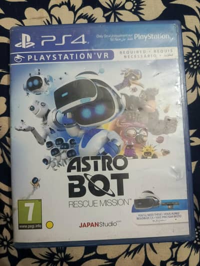 playstation VR Astro Bot Rescue mission VR game