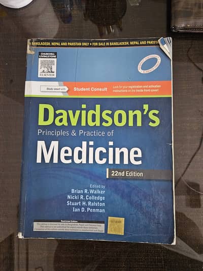 Davidson Medicine Book 22nd Edition