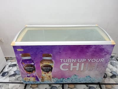 waves deep freezer single class door /0321/0833328/fully oky