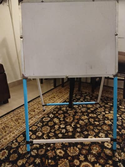 big tent and white board