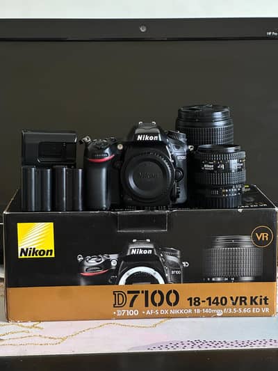 Nikon D7100 Dual lens full box