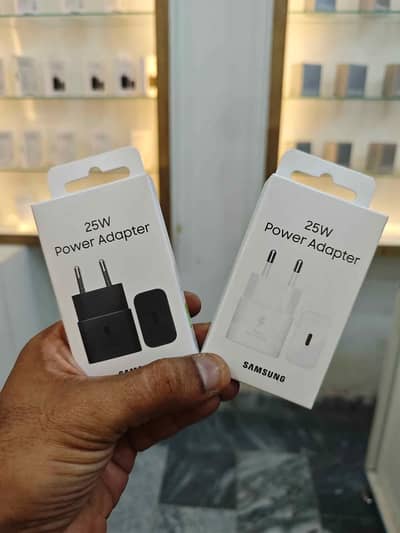 Samsung 25W Official Super Fast Charger 100%  Original 1 year warenty