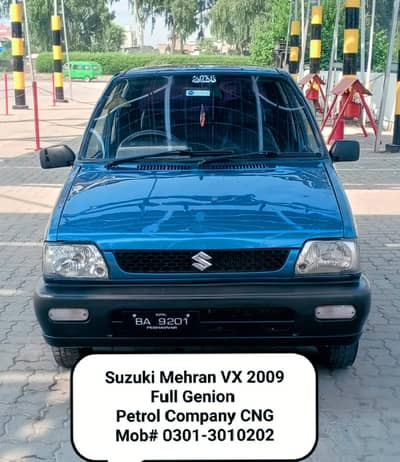 Antique Suzuki Mehran Company CNG VX 2009, Full Genion Colour read ad