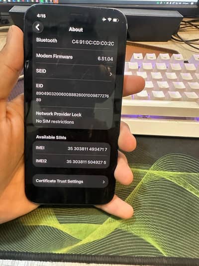 Apple iPhone 12 Factory Unlock Blue color