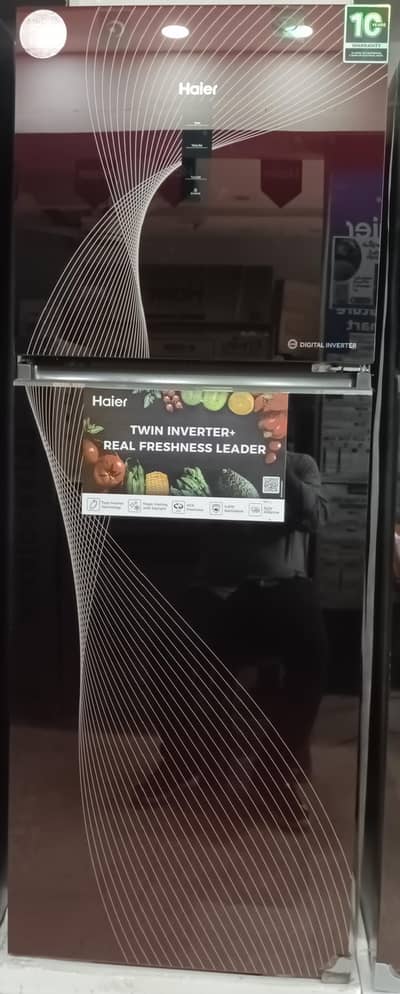 Haier Large Fridge Digital Display DC Inverter