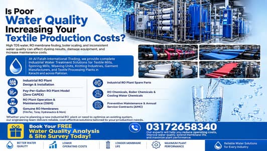 30,000 Gallons RO Water Filtration Plant  for more details dm kro
